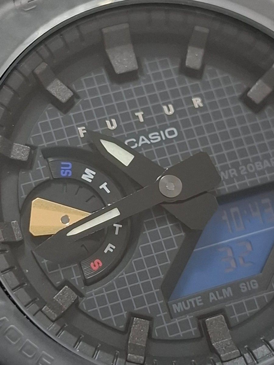 Used Watch G SHOCK GA 2100FT 8AJR FUTUR Collaboration Model with and Outer Box W
