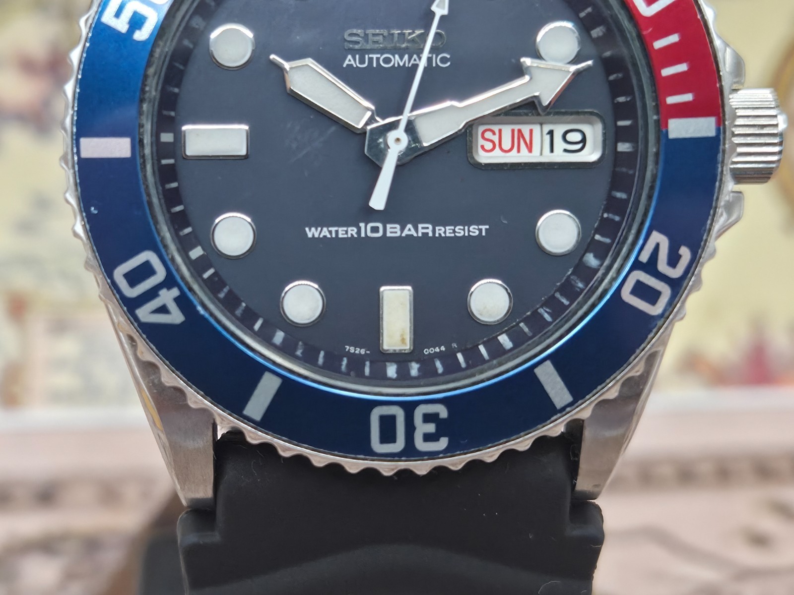 Seiko Mens Automatic Watch SKX033 Scuba Diver 100m 7S26-0040 c.November 1997 BOX