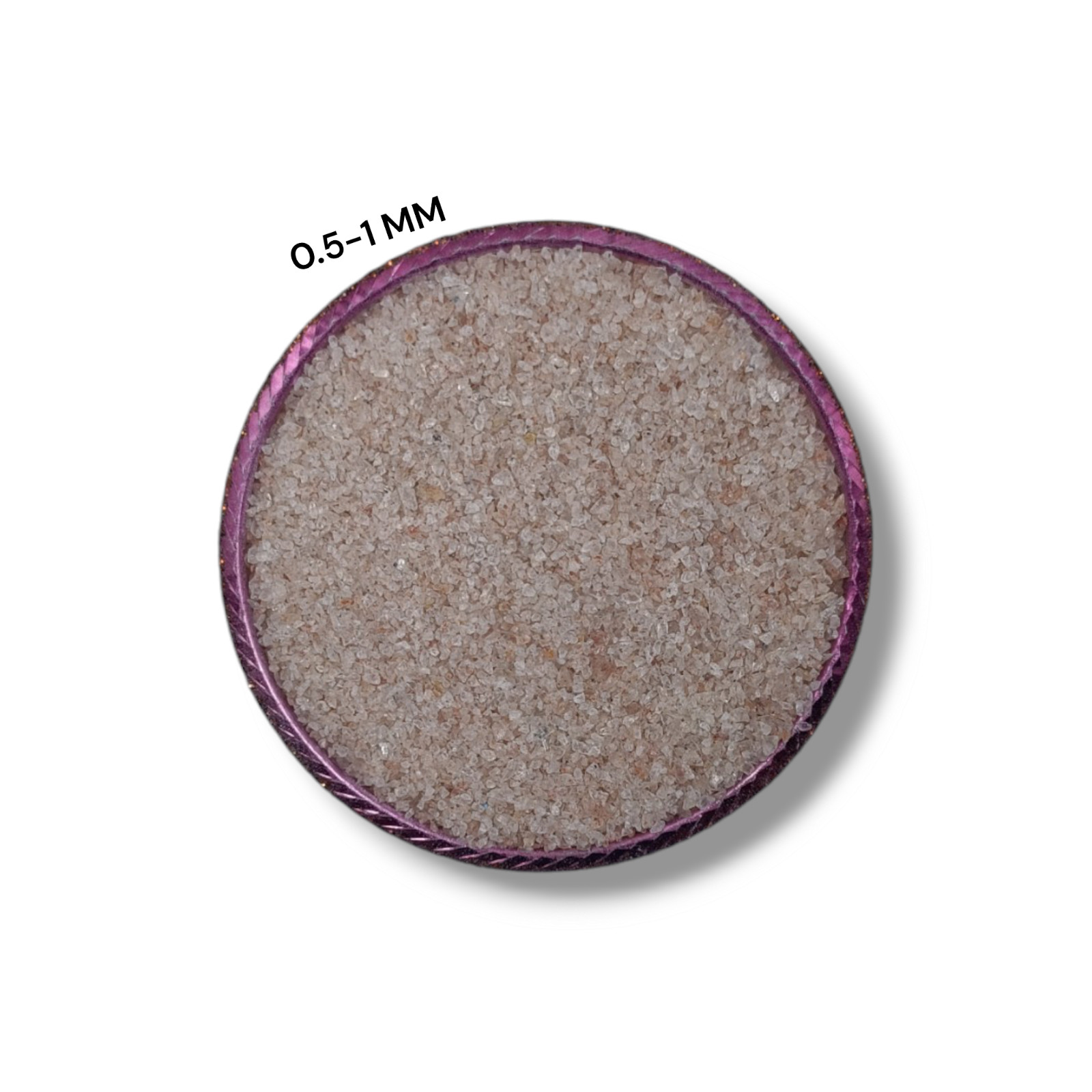 Crushed Strawberry Quartz Coarse Woodworking Inlay, Stone Healing Powder Inlay
