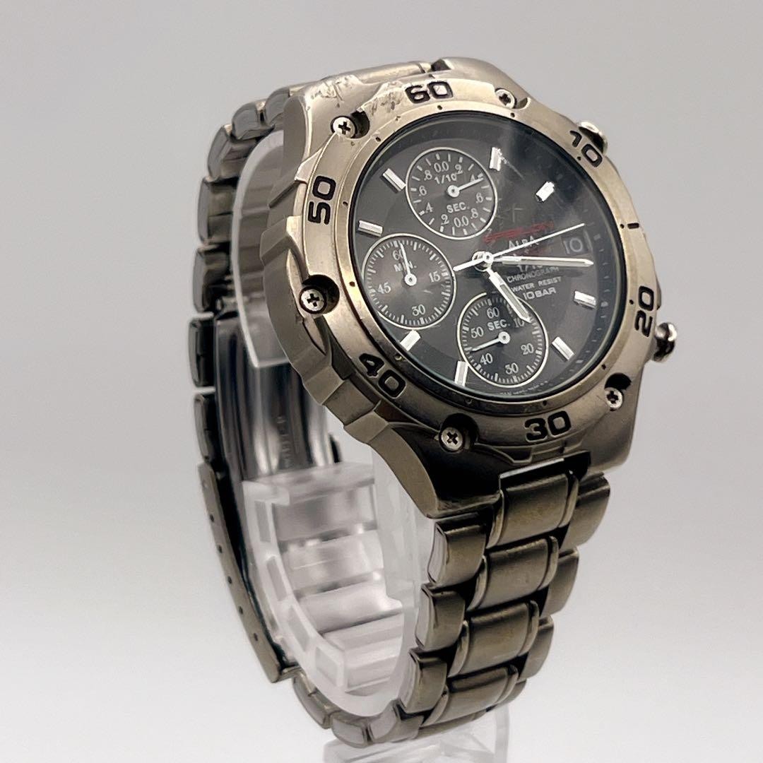 Seiko Chronograph Watch Wrist 17cm