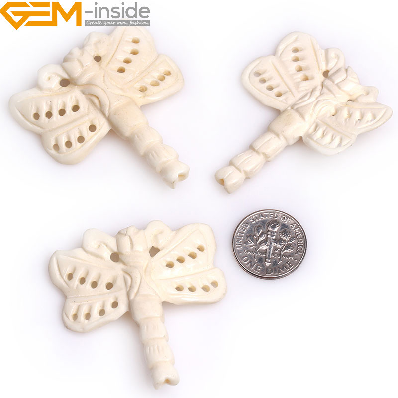 Wholesale New Assorted Animal Carved Bovine Boving Bond Beads Jewelry Making