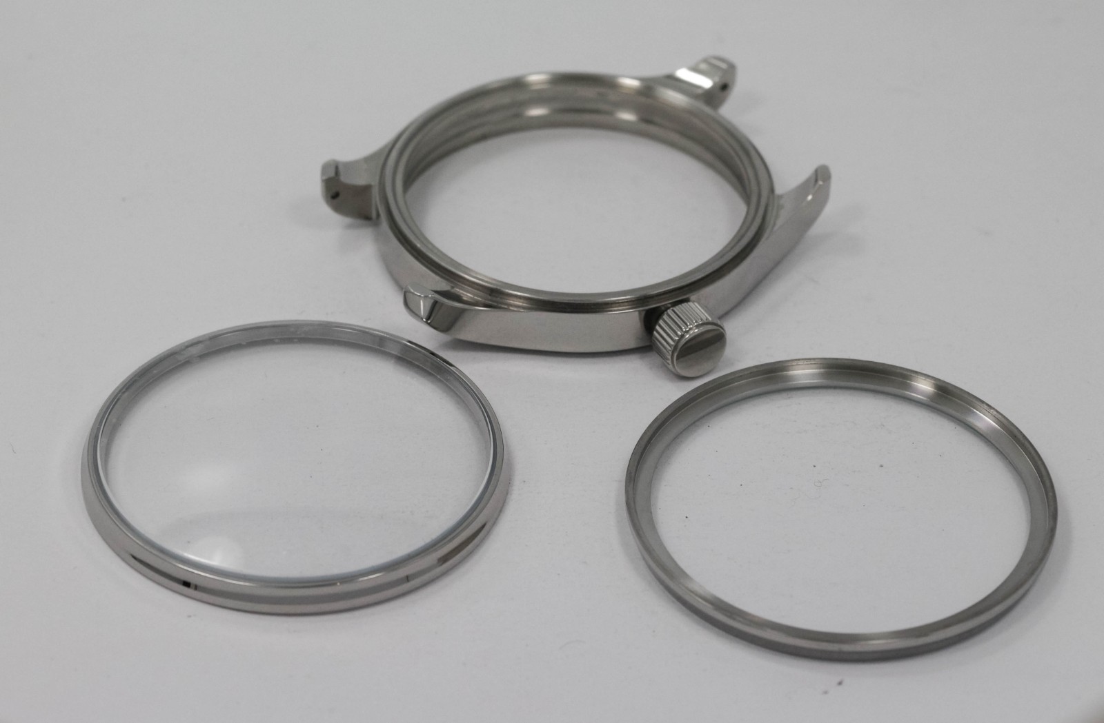 Stainless steel case for marriage watch pedant set Waltham 16s movement