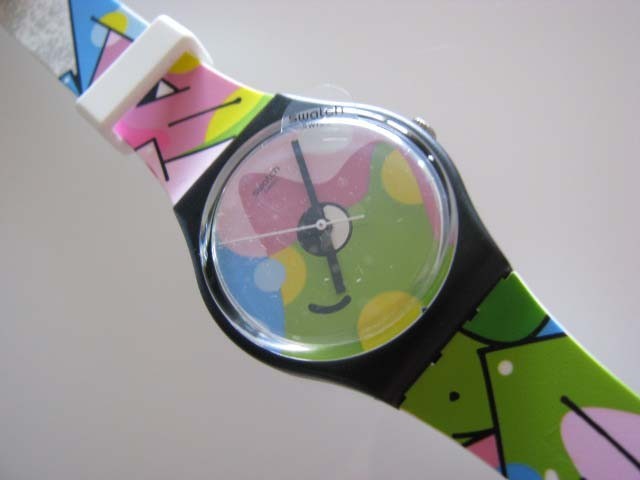 IMAGE OF GRAFFITI! Colorful Swatch Abstract GRAFFITI ART By MOSES & TAPS-New!