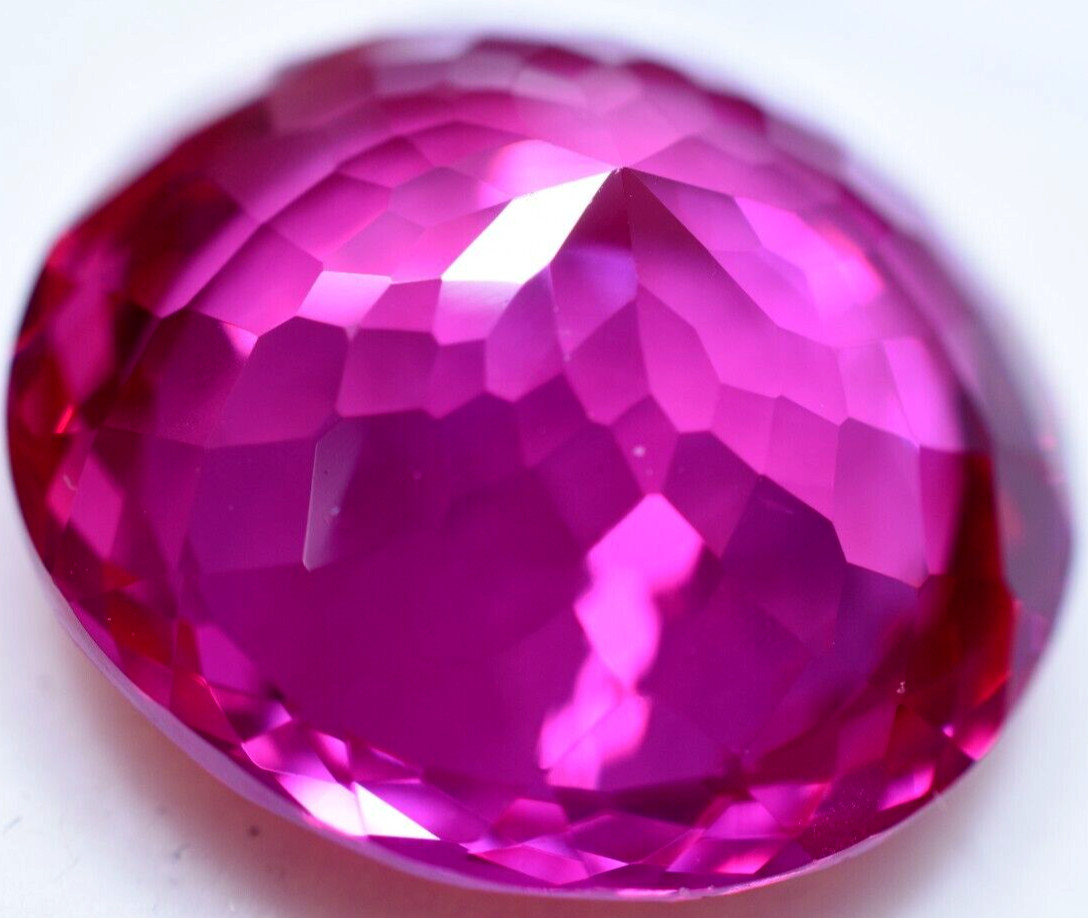 Extremely Rare & Natural 53.15 Ct SUNRISE RUBY GGL Certified Loose Gemstone