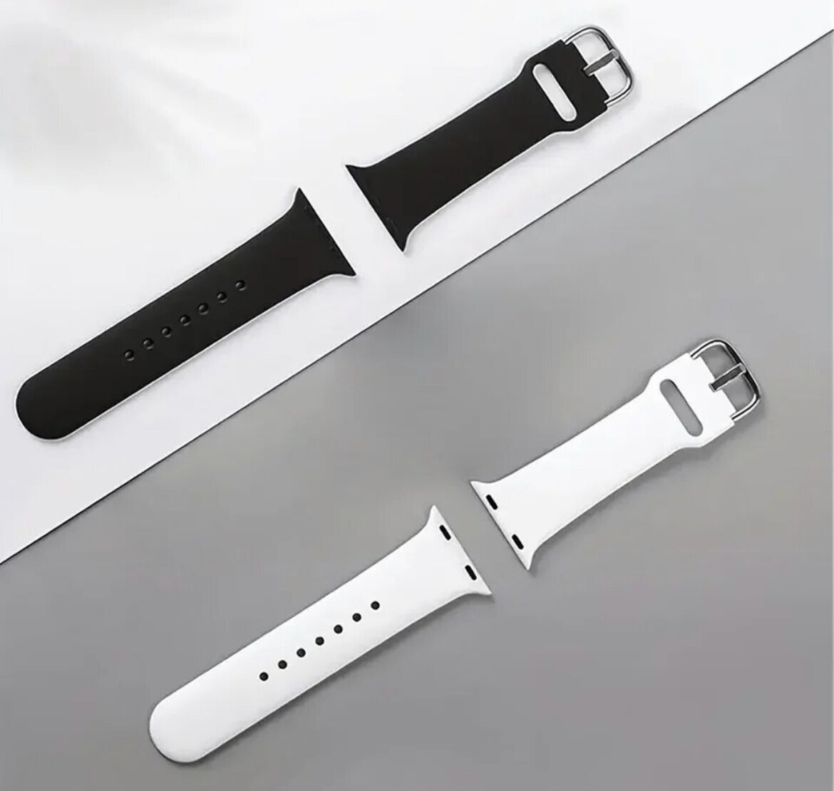 Silicone iWatch Band For Apple Watch Ultra iWatch Series 9 8 7 6 5 SE 44/45/49mm