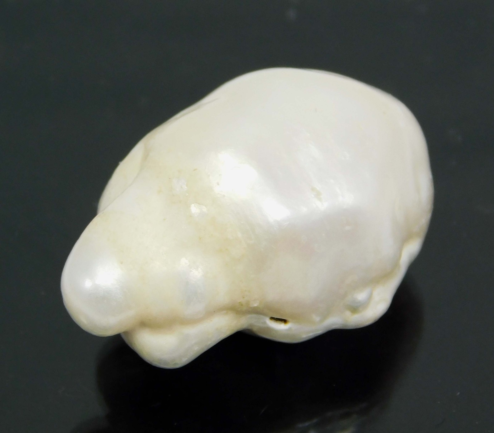 20.50 Ct Natural Baroque Pearl 22.7×14.8×12.7 mm Genuine Loose White Cream Moti