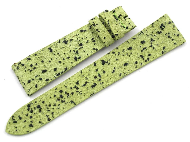 Made Italy Genuine Green Leather Handmade Strap Various Sizes Excellent Quality