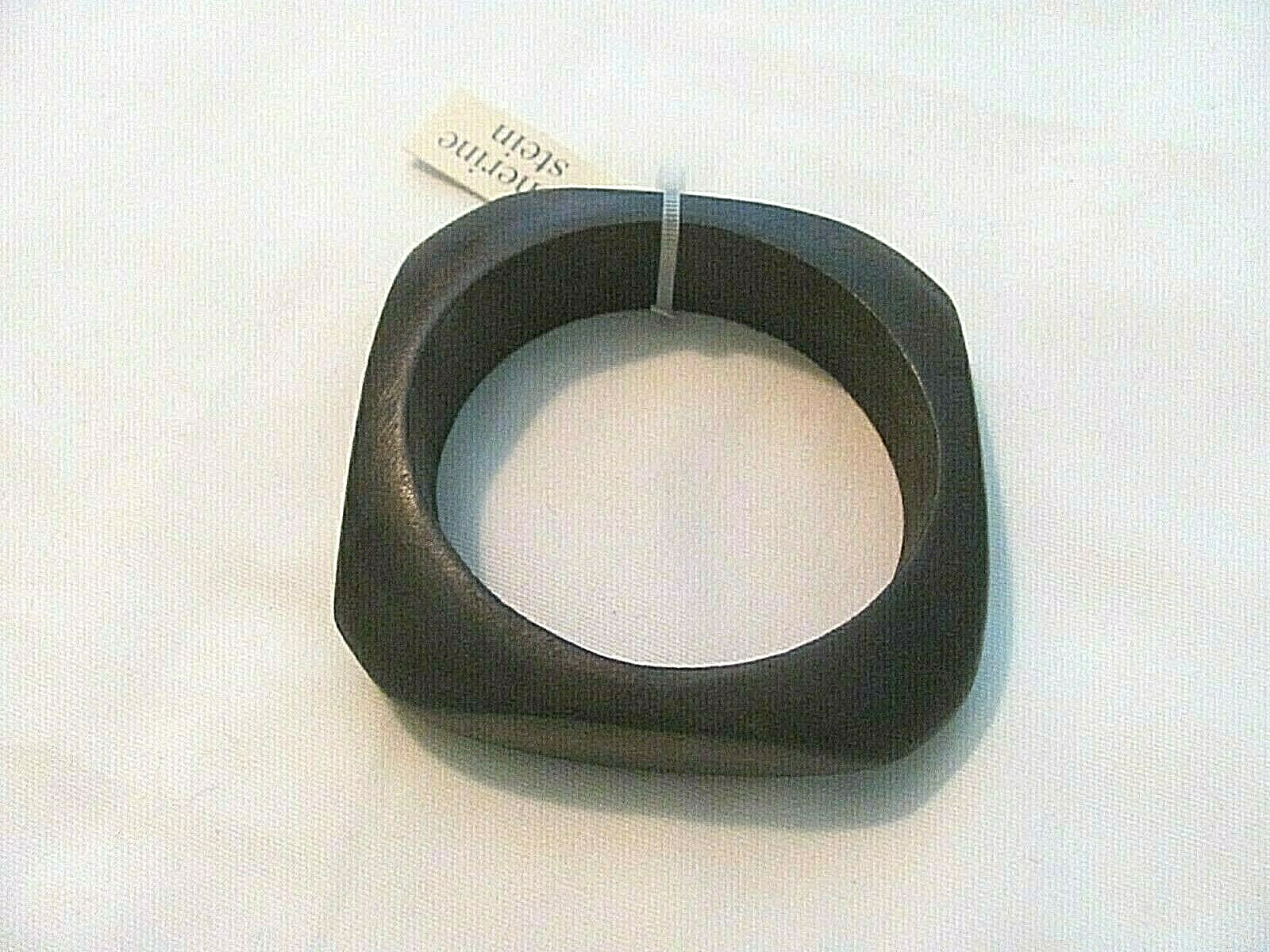 NWT 3-1/4″ IN DIAMETER DARK WOOD BANGLE BRACELET