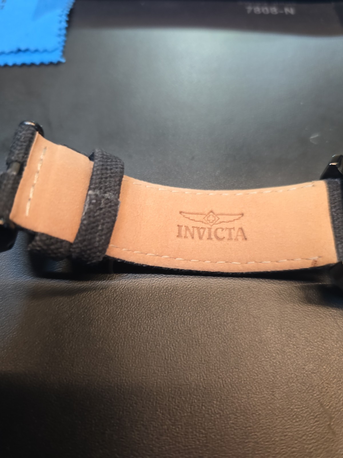 Invicta I-Force (1517) Chronograph Quartz 100m Tachymeter Black Dial