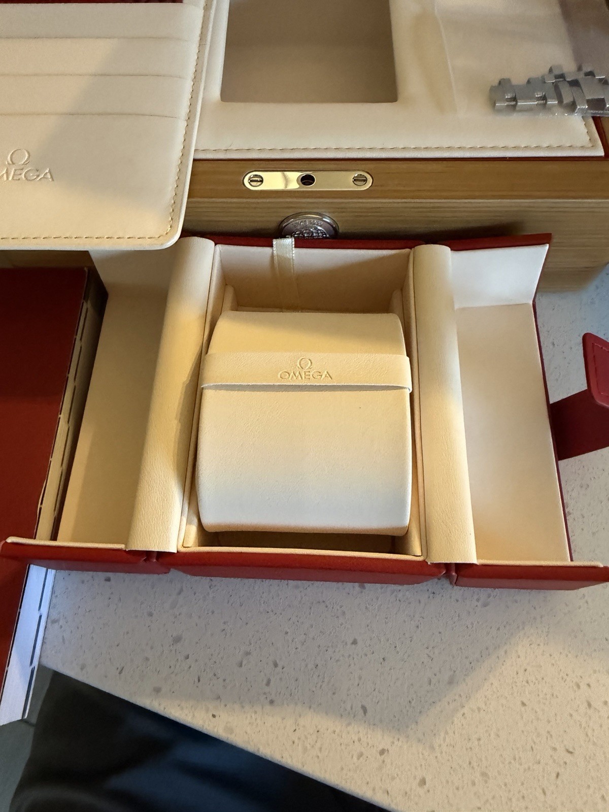 OMEGA Seamaster Chronograph 210.30.44.51.06.001 FullSet + Omega rubber strap