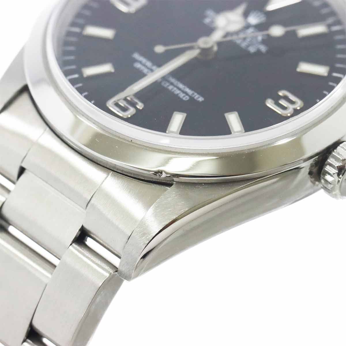 ROLEX Explorer 1 14270 Serial U Automatic Black Dial Mens Watch 90330060