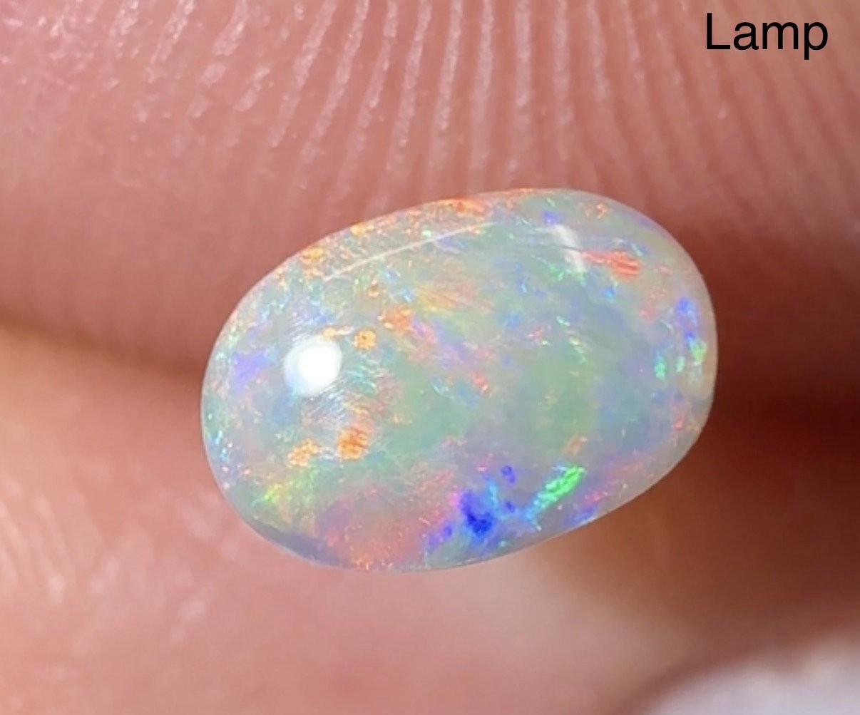 Lightning Ridge Australia Solid Crystal Opal 0.40 ct Gemstone
