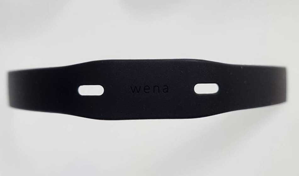 SONY wena Wrist Pro NERV Edition 500 Limited Evangelion Silver watch New