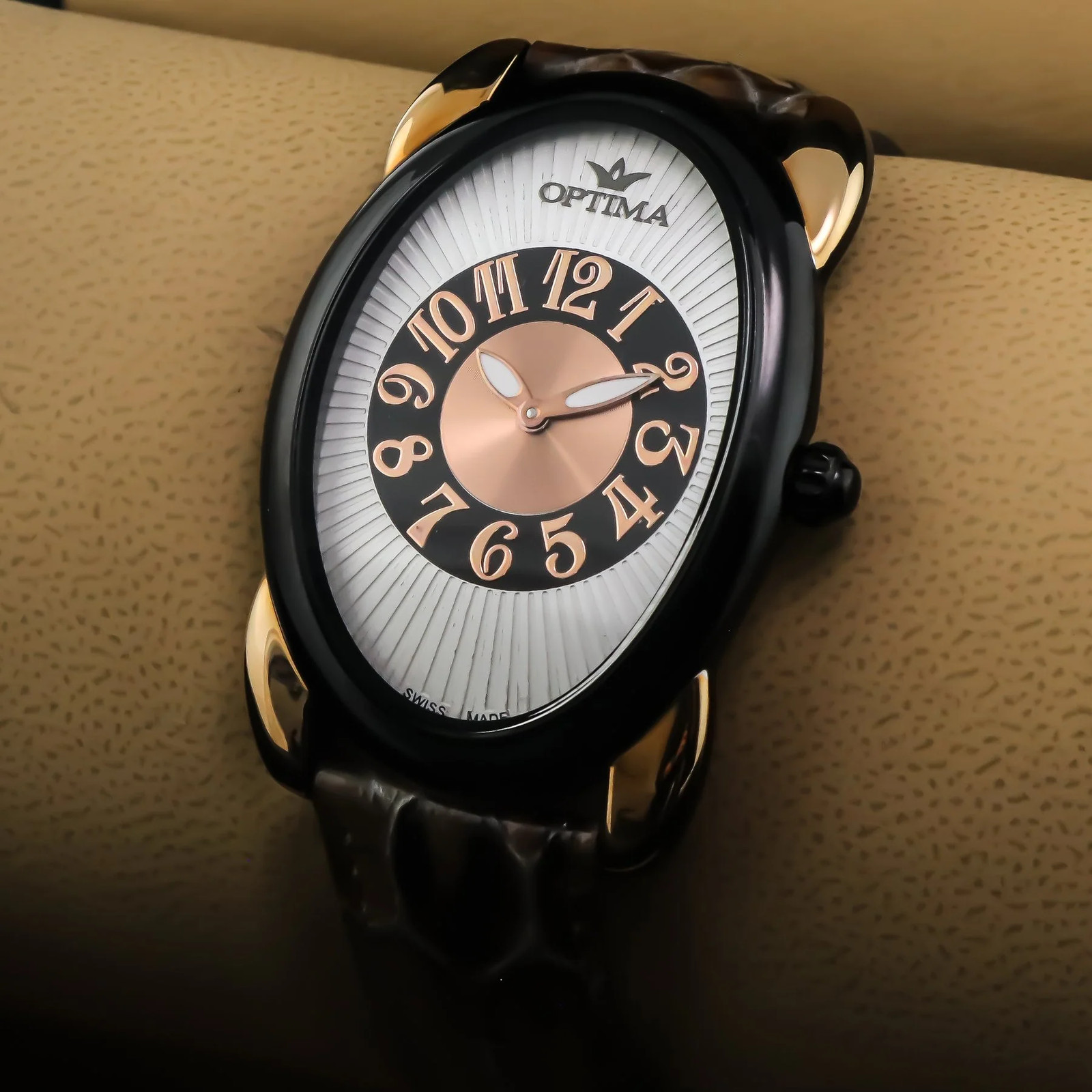 Optima – Swiss Made Watch – OSL250-RBL-1 Quartz 35 mm OSL250 50 m (5 ATM /