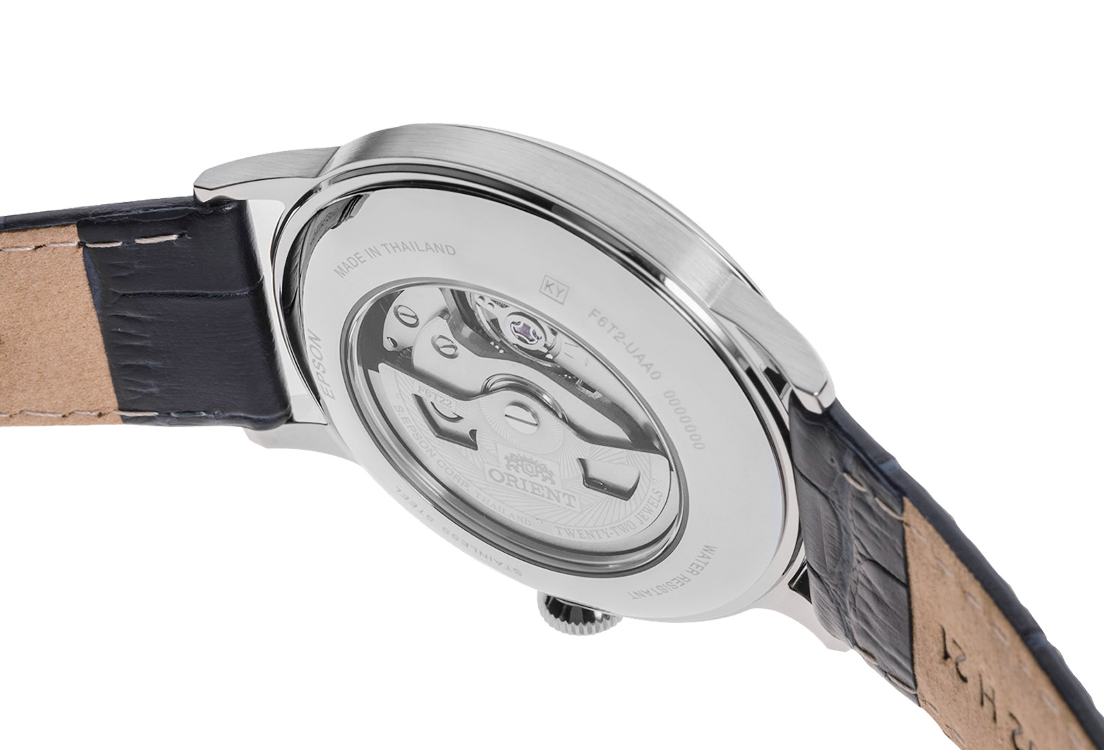 Orient Unisex Bambino Open-Heart RA-AG0005L30B RA-AG0005L 40.5mm Dress Watch