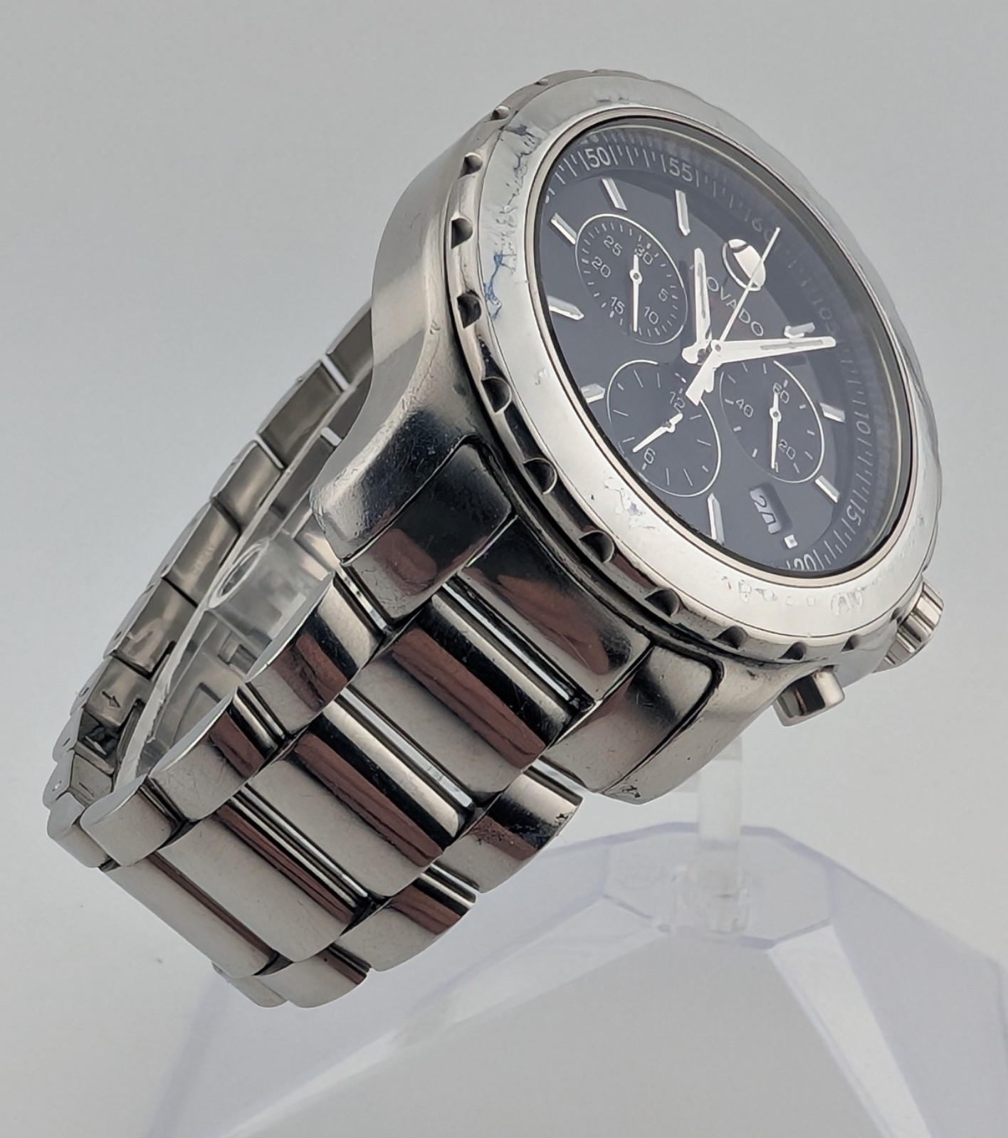 Movado Men’s Series 800 SS W/Black Dial; Model #14.1.27.1426 ~ Special
