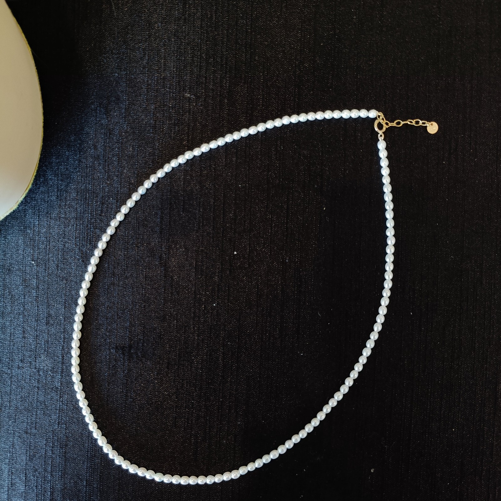 Tiny Real Pearl Choker Necklace | Gold Filled 2-3mm Dainty Bridal Jewelry