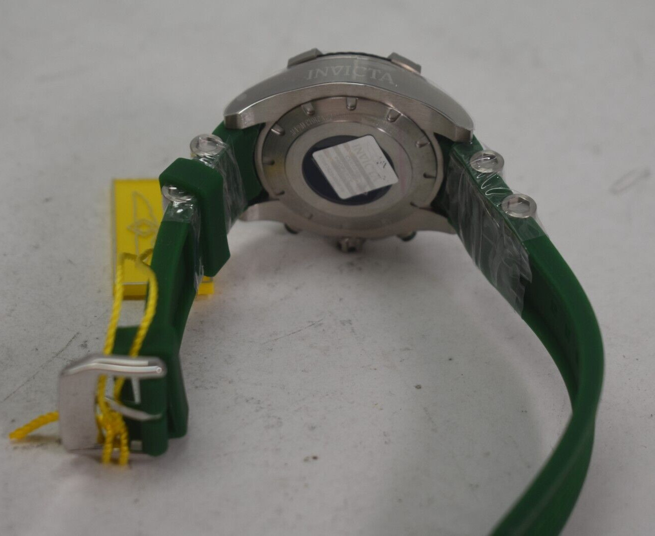Invicta New York Jets VD5 Chronograph Wristwatch Ladies 43.5mm Stainless Steel