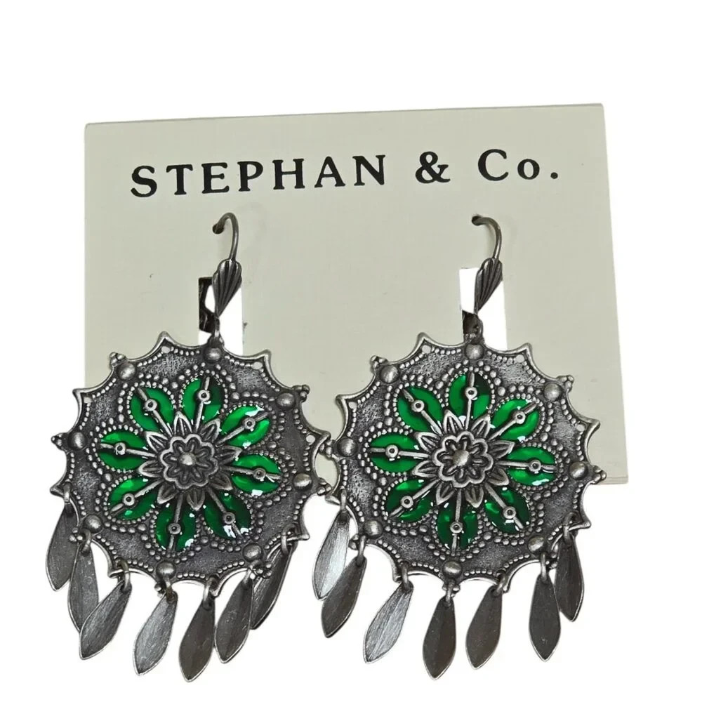 Stephan & Co Women’s Trendy Boho Style Earrings 3 Pairs NWT