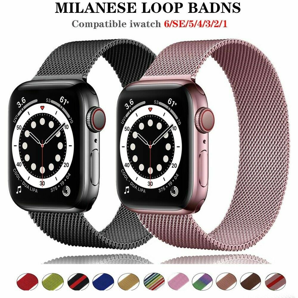 For Apple iWatch Series 6 SE 5 4 3 2 1 Stainless Steel Watch Band 38 40 42 44mm