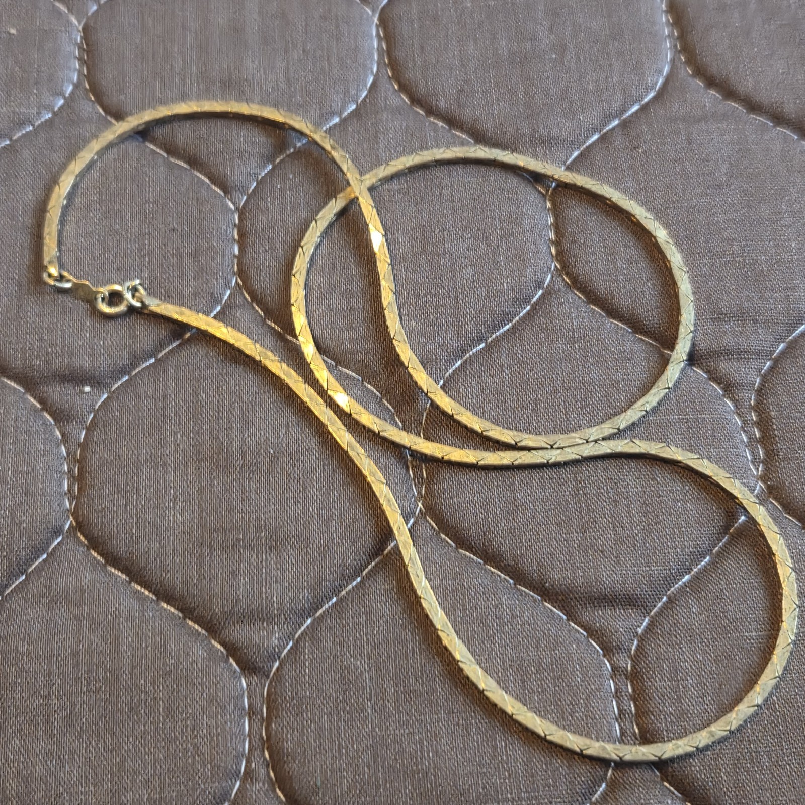 12k Gold Chain 12.7 Grams Necklace
