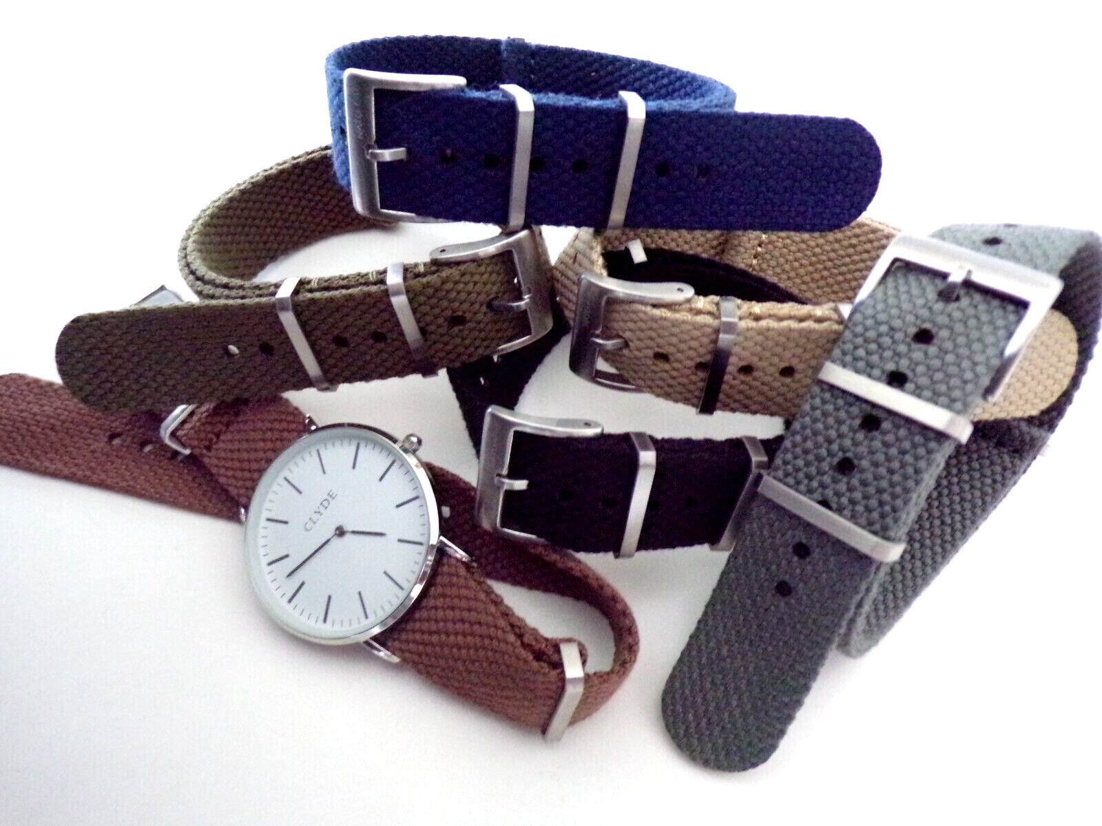HEMP strap Cotton nylon ECO friendly Vegan military Soft NATO G10 watch band USA