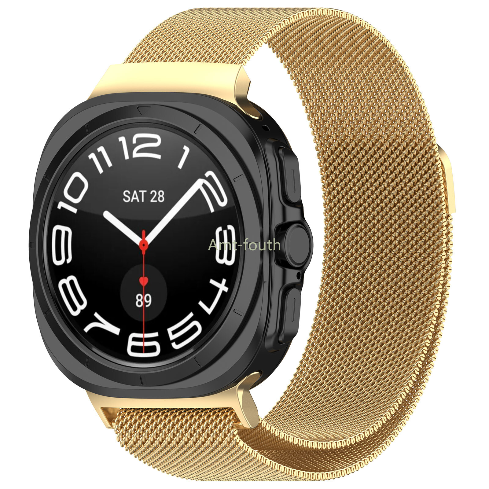 Metal Magnetic Mesh Strap Loop Wrist Band For Samsung Galaxy Watch Ultra 2 2026