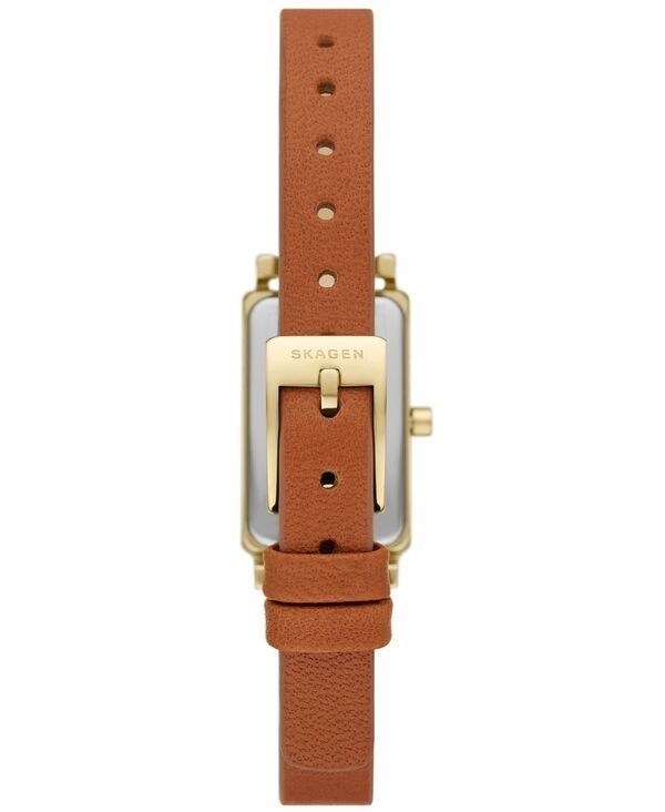 Skagen women’s accessory wristwatch leather Skagen Womens Hagen Micro Two Hand B