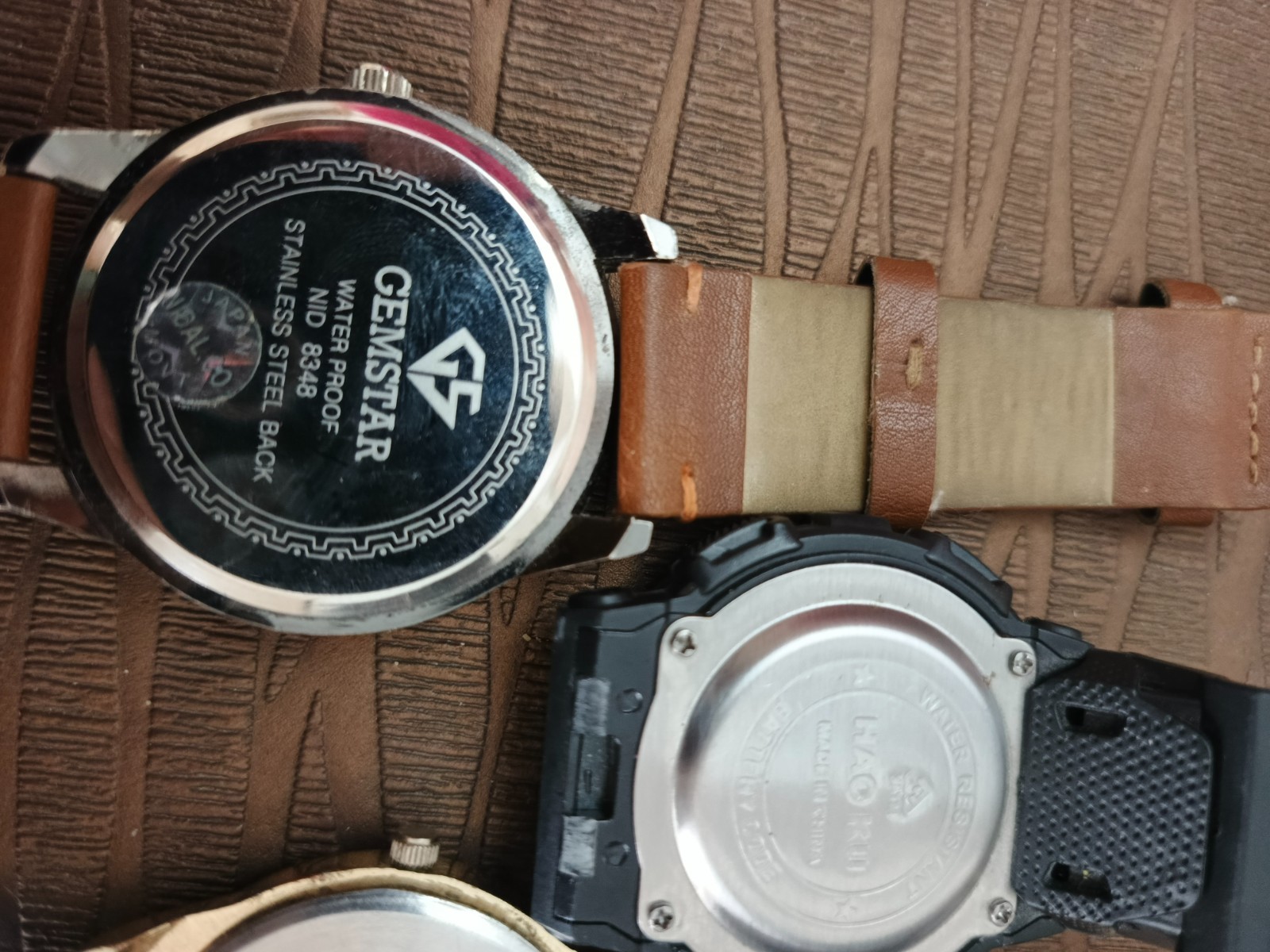 Lot Of 6 Vintage Mens Womens Watches Haoku Sanda Omax Gemstar For Parts Repair