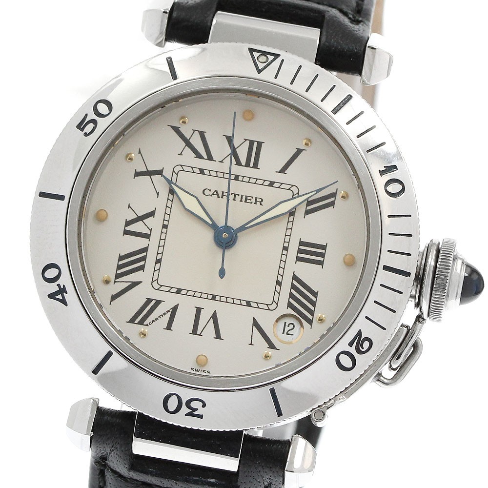 CARTIER Pasha C W3100255 Date beige Dial Automatic Men’s Watch_962747