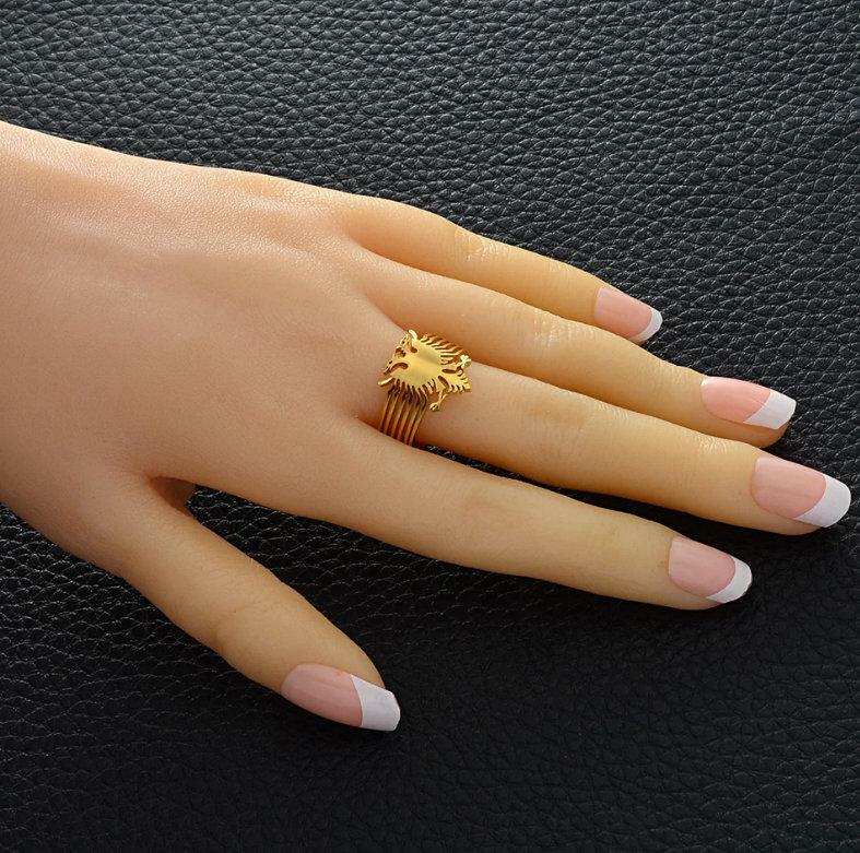Albania Eagle Ring