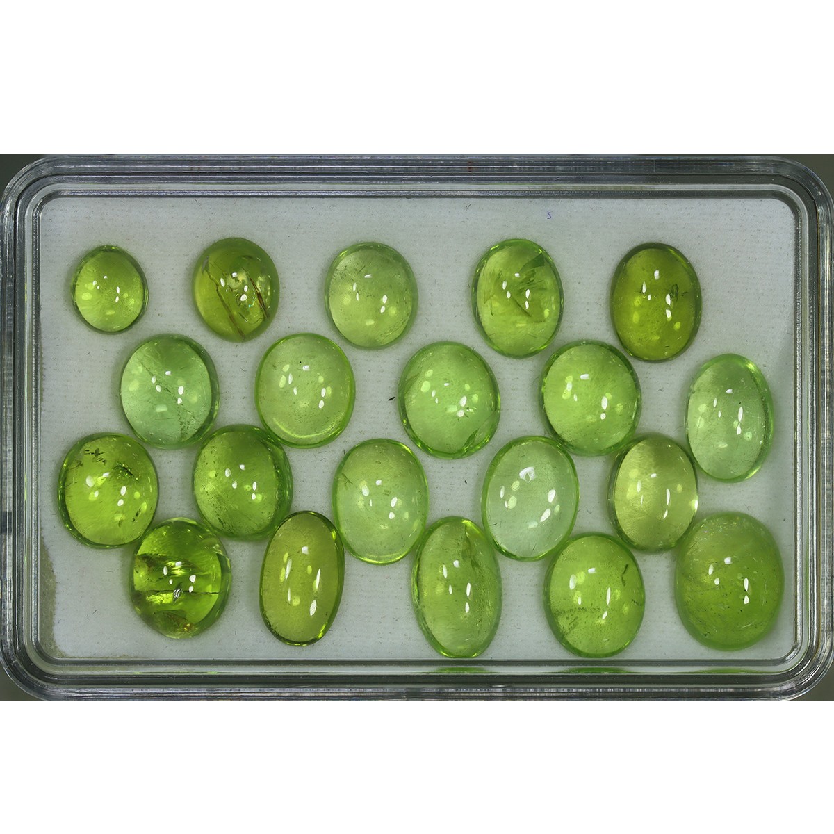 36.02 Cts_Wholesale Price_100 % Natural Unheated Green Peridot_Pakistan