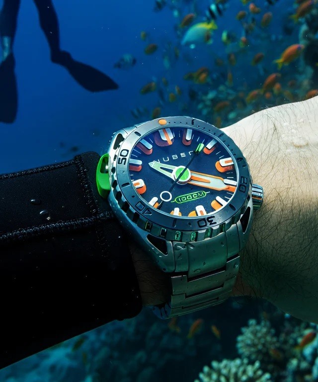 NUBEO ALUMINAUT AUTO LIMITED EDITION MARINE BLUE WR100ATM NB-6115-66