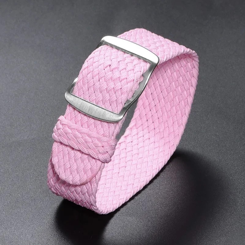 High Quality Breathable Nylon Canvas Watch Band Strap 14/16/18/20/22mm Universal