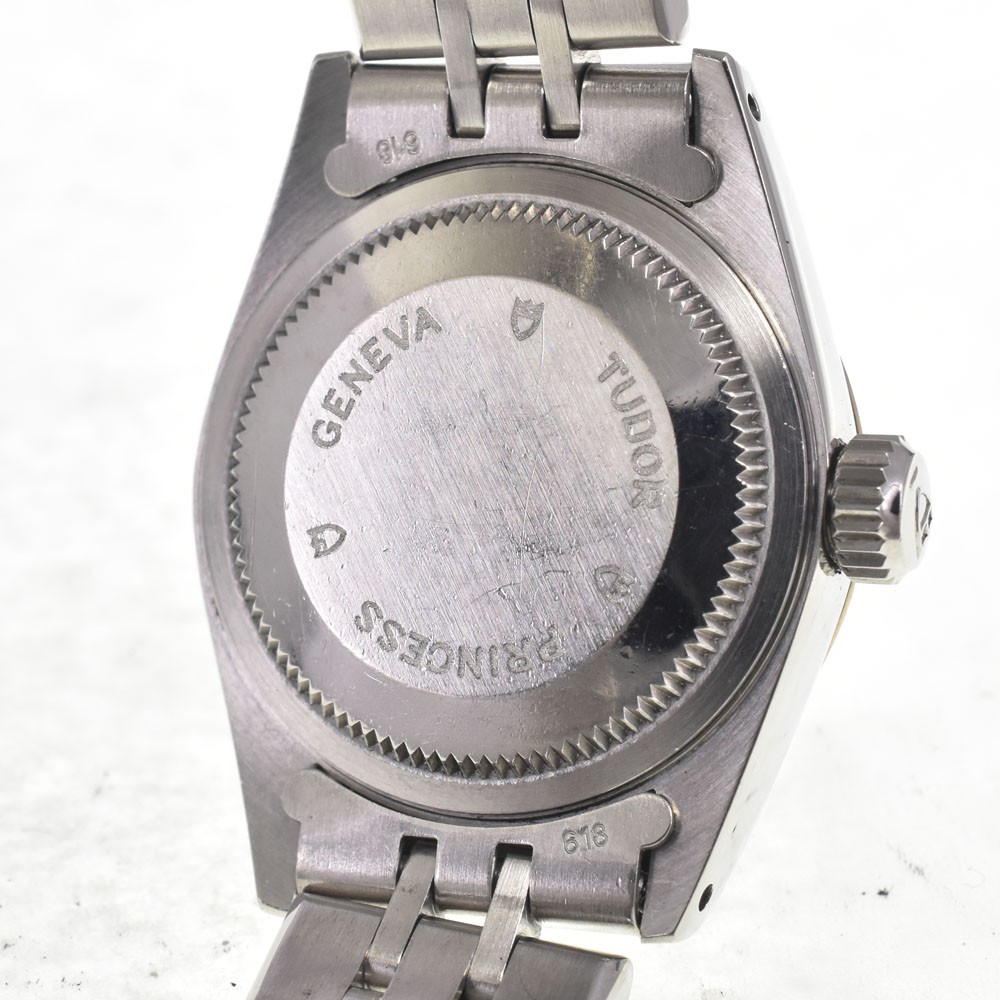 TUDOR Princess Oyster Date 92414 WG Bezel Automatic Ladies Watch G#146751