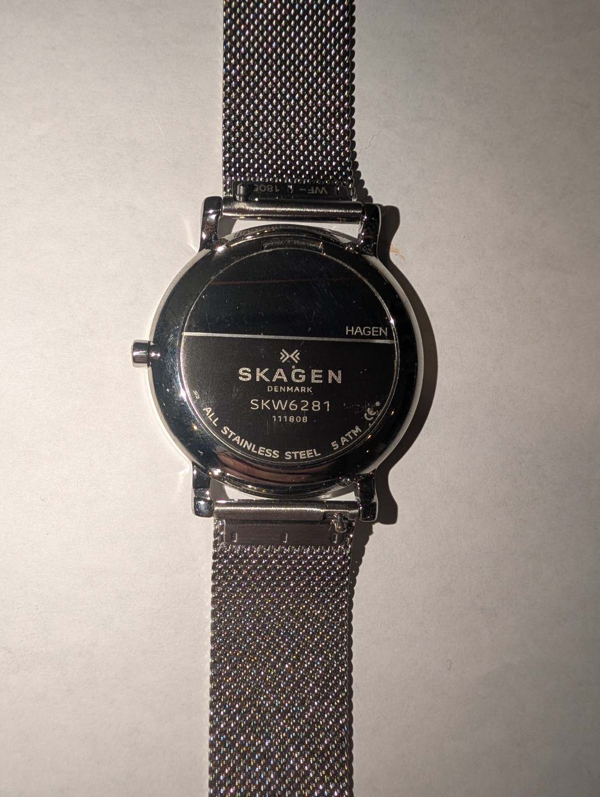 Lot of 6 Men’s Watches Seiko, Skagen, And More +MYSTERY GIFT READ DESC Se PICS
