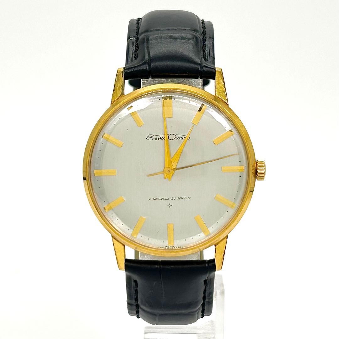 SEIKO CROWN Vintage J15003E Manual Wind Wristwatch