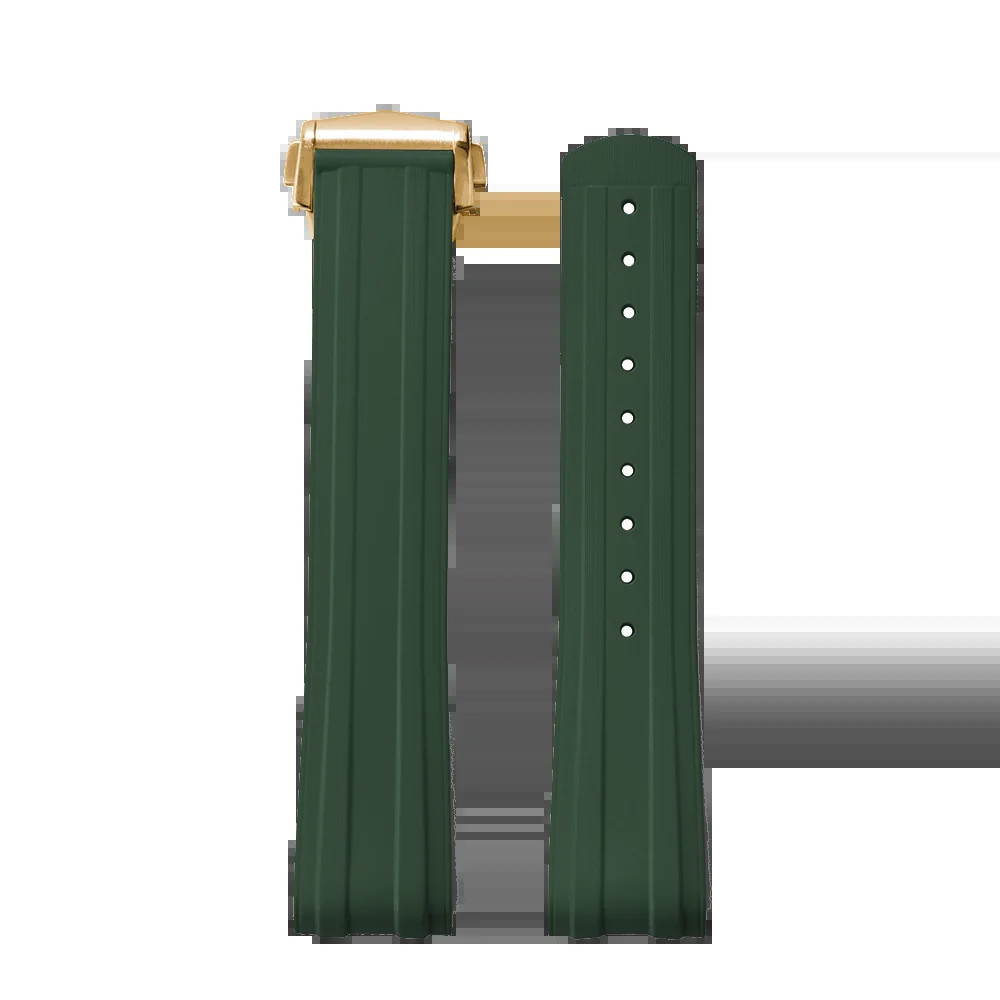 New Original Design for 20Mm Omega Seamaster 300 FKM Rubber Strap Fda-Approved F