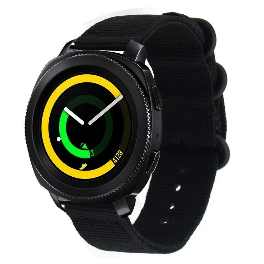 18mm 20mm 22mm 24mm Military Canvas Nylon Wrist Watch Band Strap Bracelet Sport