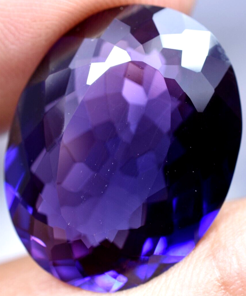 Natural 32.40 Ct Boysenberry Sapphire GGL Certified fabulous Loose Gemstone