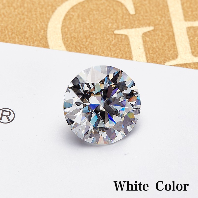 High Quality D Color Round 0.8-10mm VVS1 Moissanite Loose GRA Factory Directly