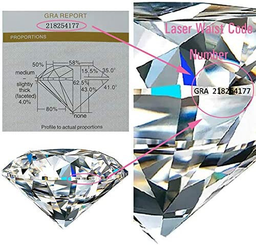 1.20 Ct VVS1 White Moissanite Diamond Clarity D Color Round Brilliant Certified