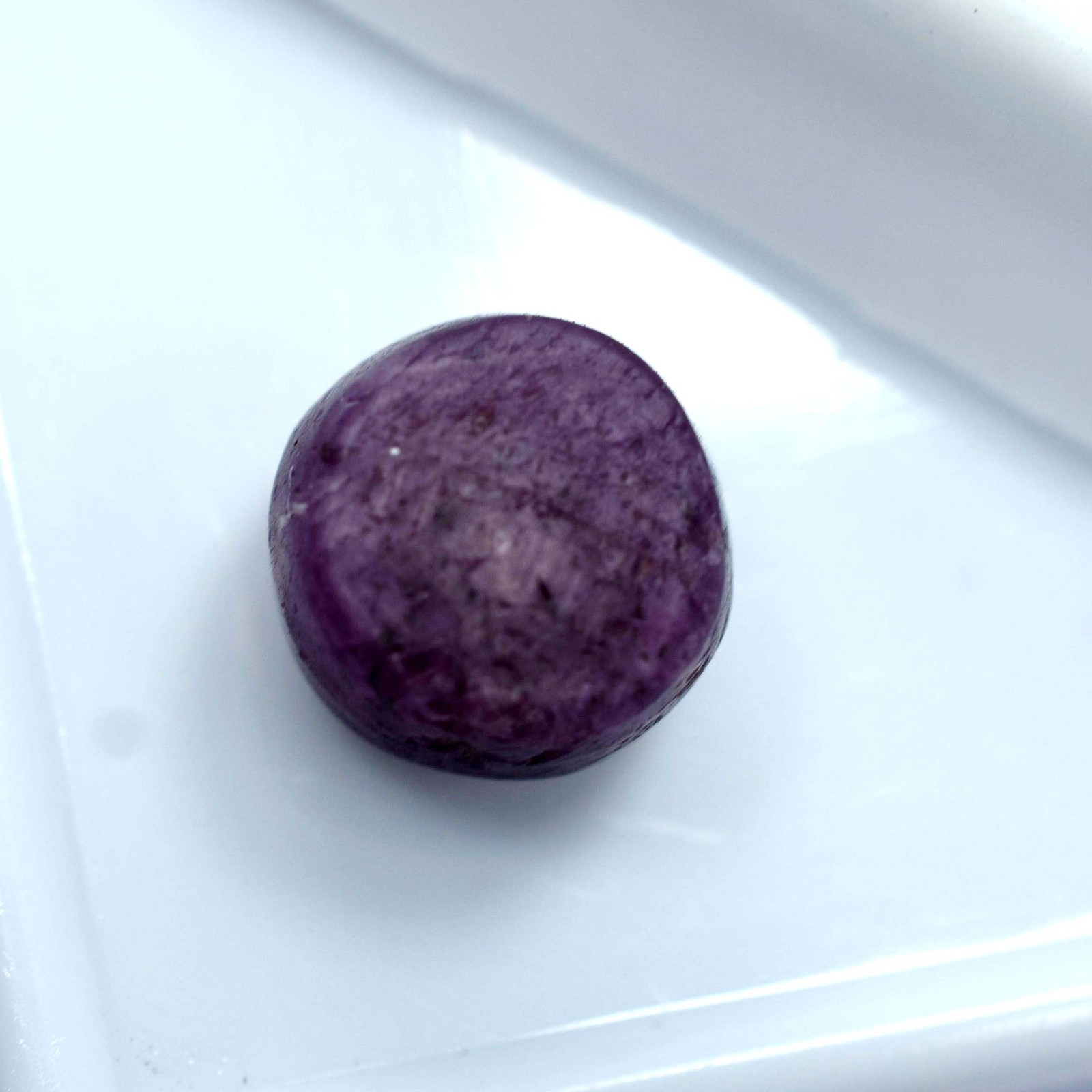 7.05 Ct Natural Red Star Ruby Loose Gemstone CERTIFIED Round Shape AA++ Quality