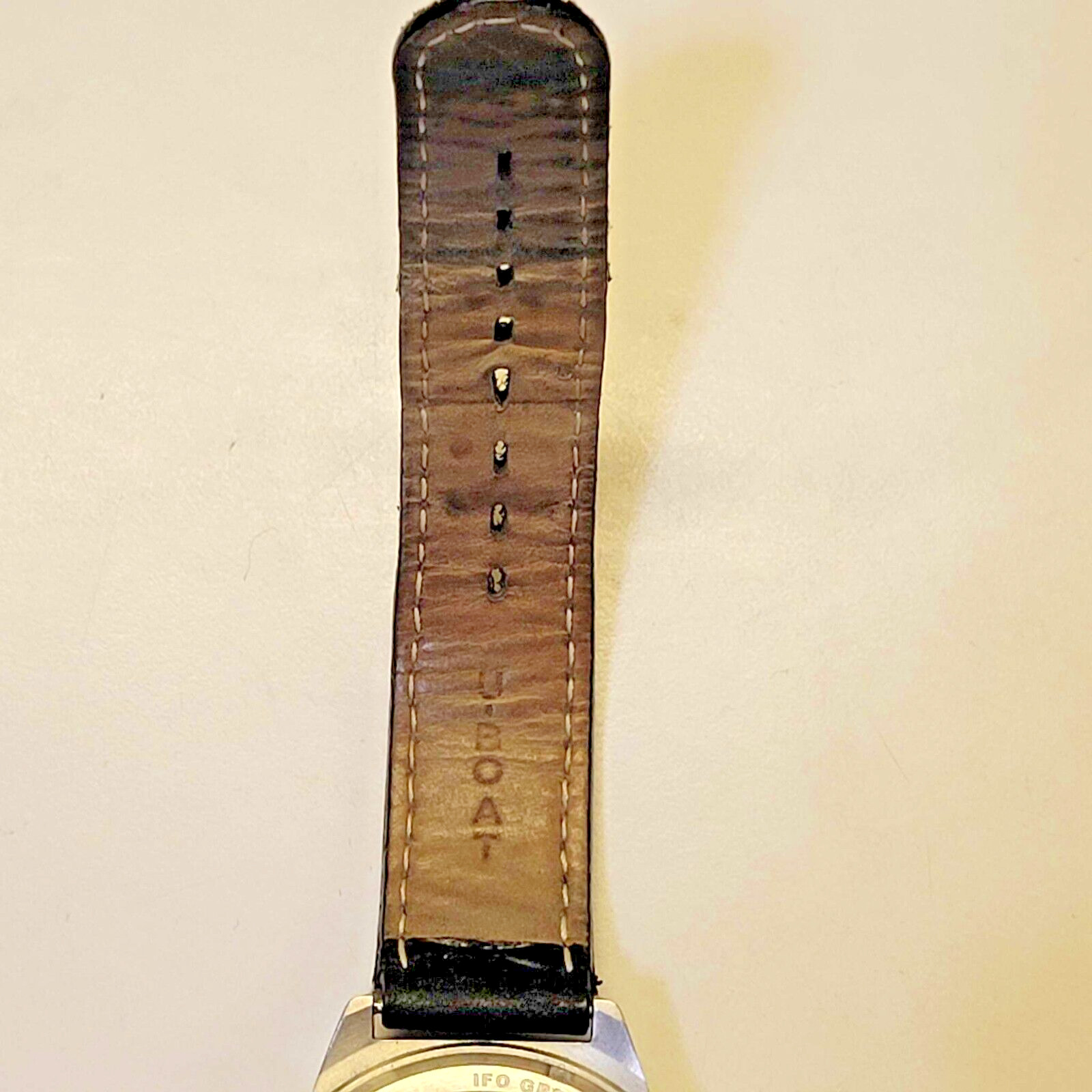U-BOAT IFO LEFT HOOK AUTO Italo Fontana 316L Classico Stainless Steel 45mm