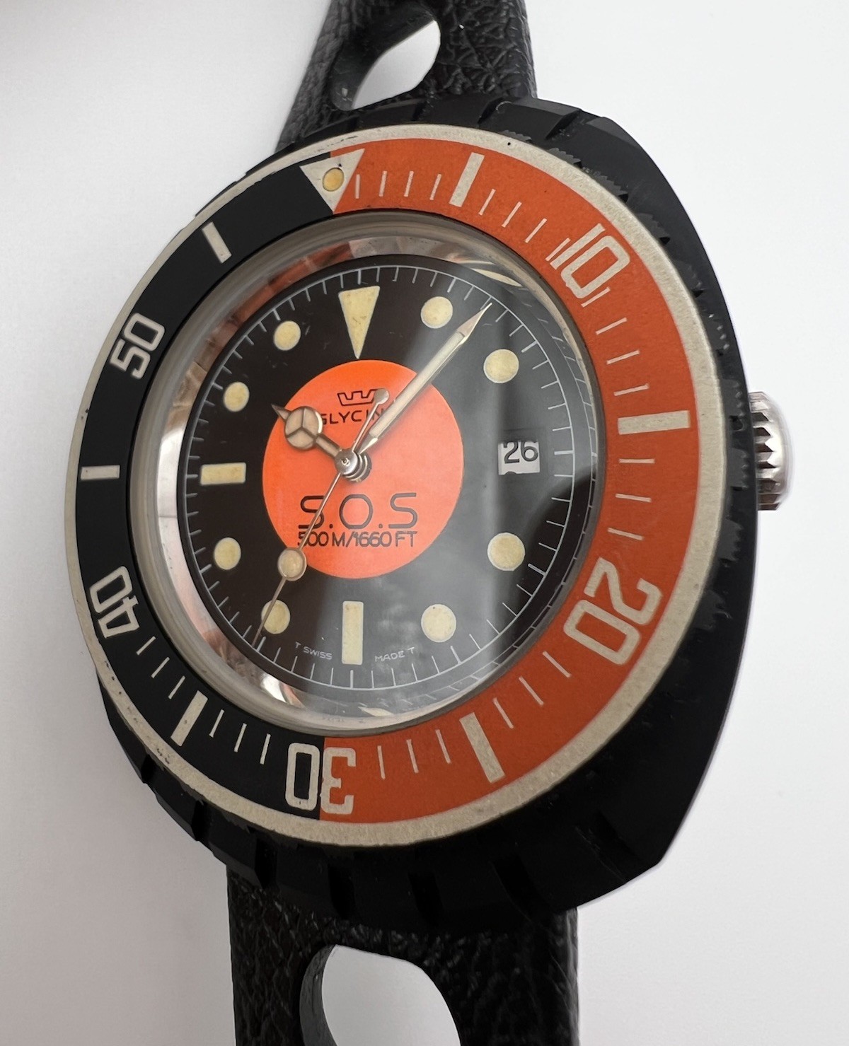 Glicyne 500m S.O.S Diver Tool Watch Ref. 313.241 For Strumenti Ottici Subacquei