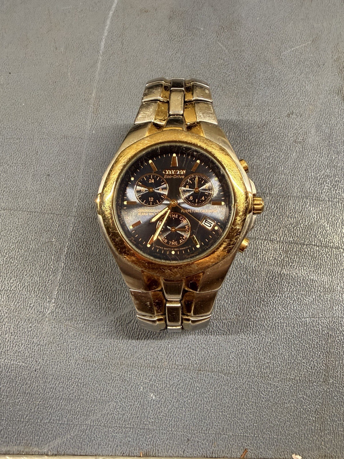 Citizen Men’s Eco-Drive Watch And Seiko 5 Gold Watch Bundle! E812-K001218