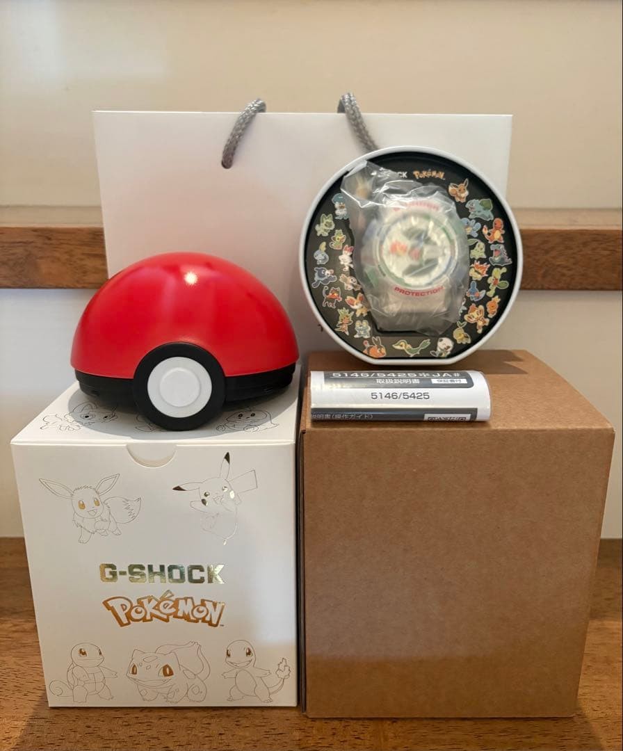 CASIO G-SHOCK GA-110PKM-7AJR Pokemon 30 collaboration Safe packing!