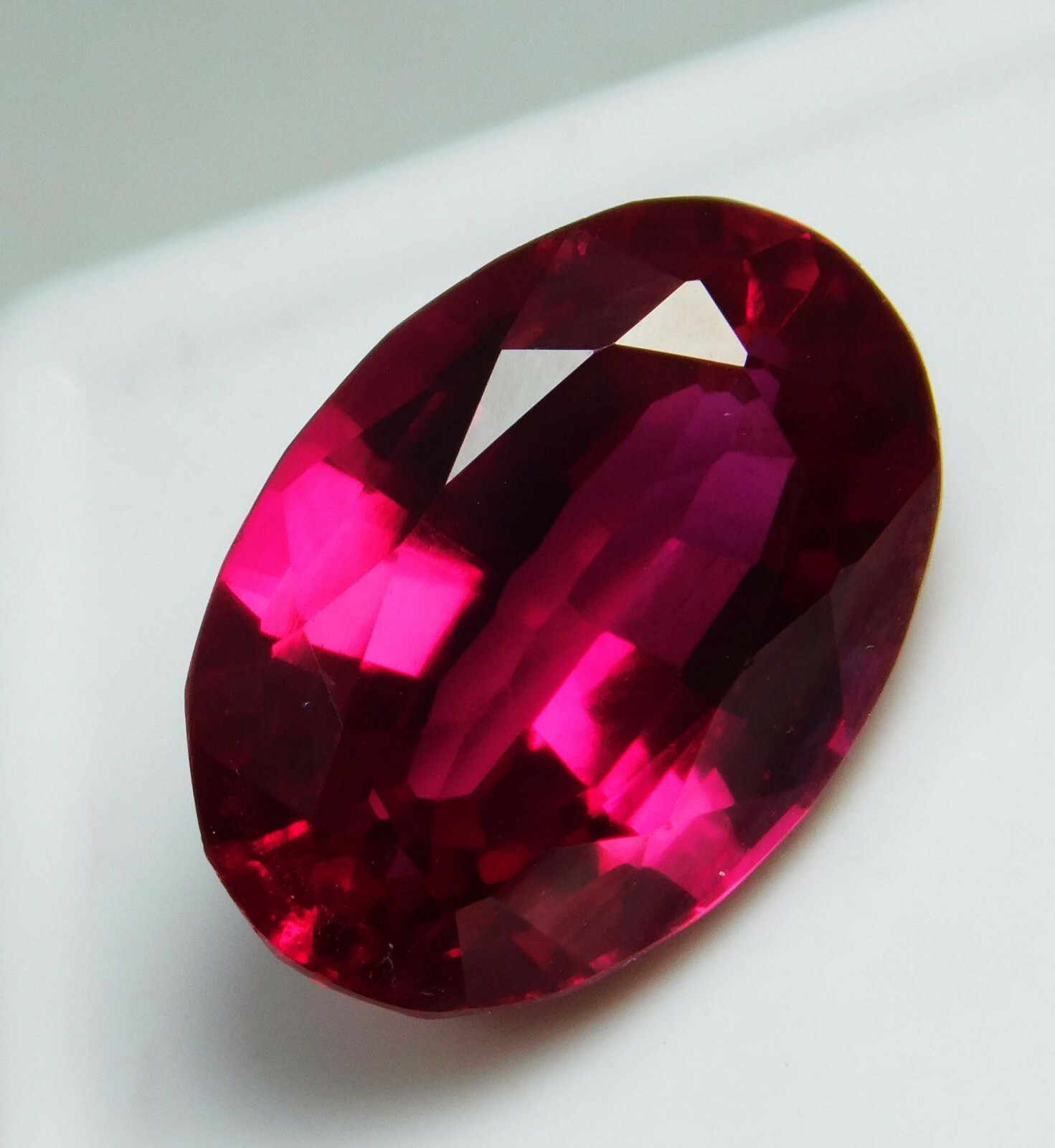 Rare Almandine Garnet Oval 10 Ct Certified AAA+ Natural Red Loose Gemstone