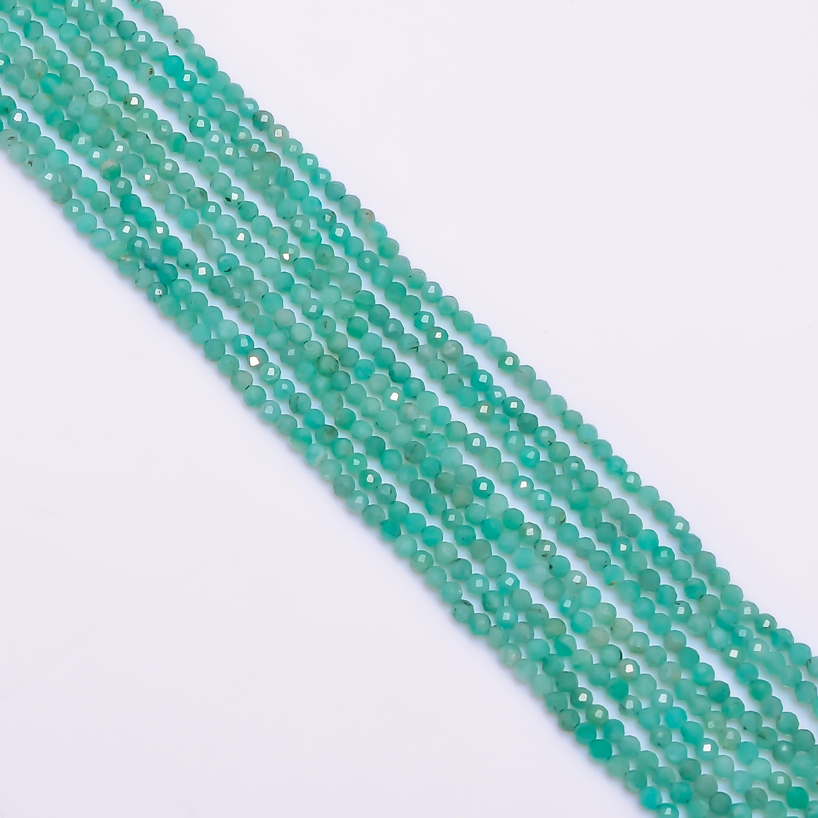 100% Natural Emerald Gemstone Round Israel Cut Beads 2.5 mm Strand 13″ EB-106