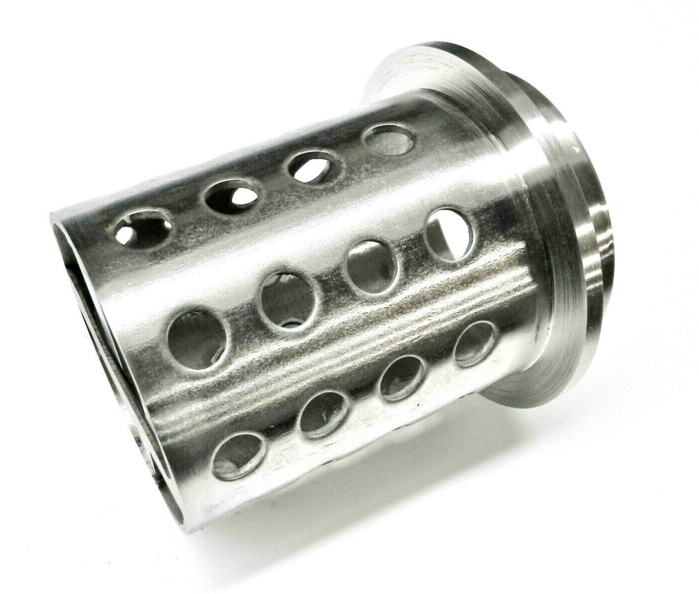Perforated Flask 3-1/2″ x 5″ Casting Flask Vacuum Casting Stainless 1/8″ Wall